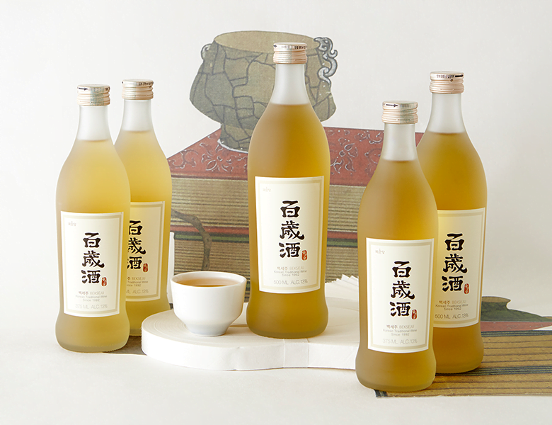 lima buah baekseju minuman viral korea