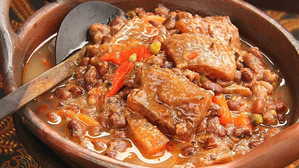 satu mangkok sayur krecek